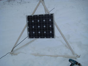Prototype solar mount