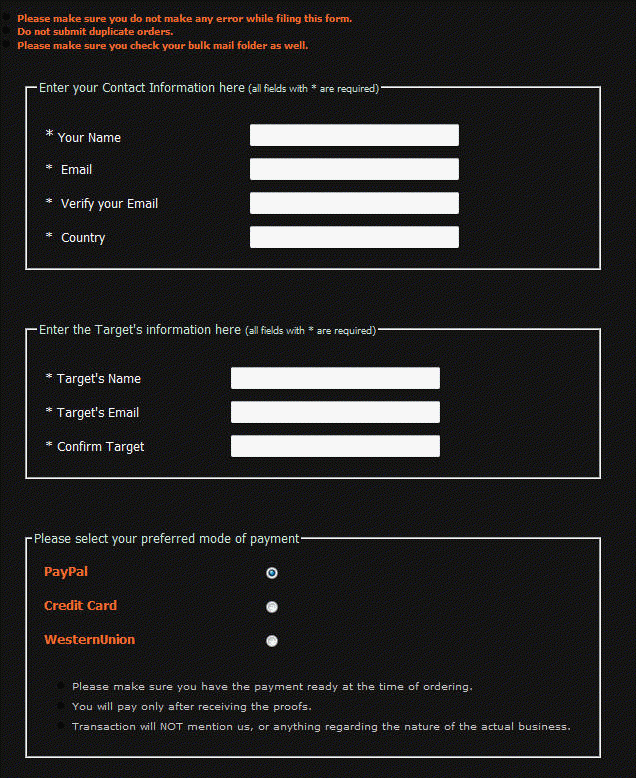 hirehackrz.com order form