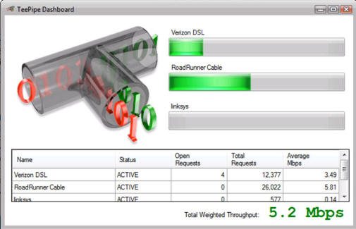 TeePipe Screen Shot