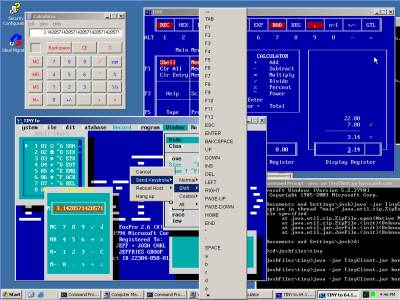 Run WordPerfect Office on your DOS machine over the internet!